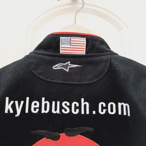 Nascar Kyle Busch M&M Kids Jacket - Picture 4 of 9